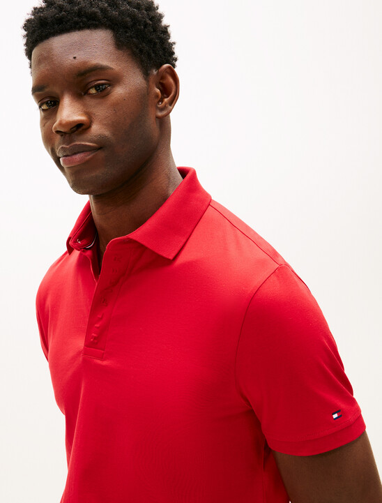 Hidden Placket Regular Polo