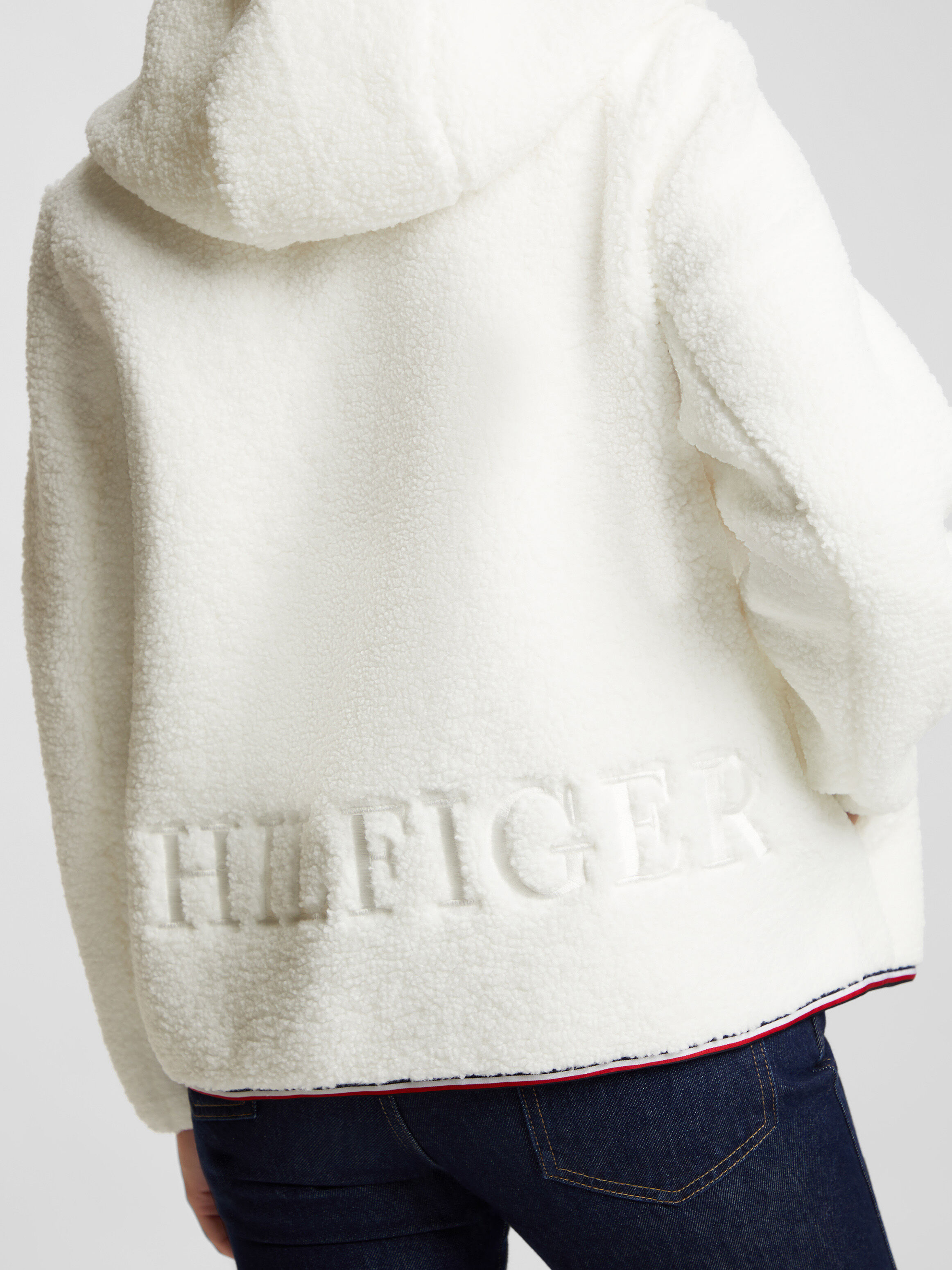 Tommy hilfiger sherpa bomber outlet