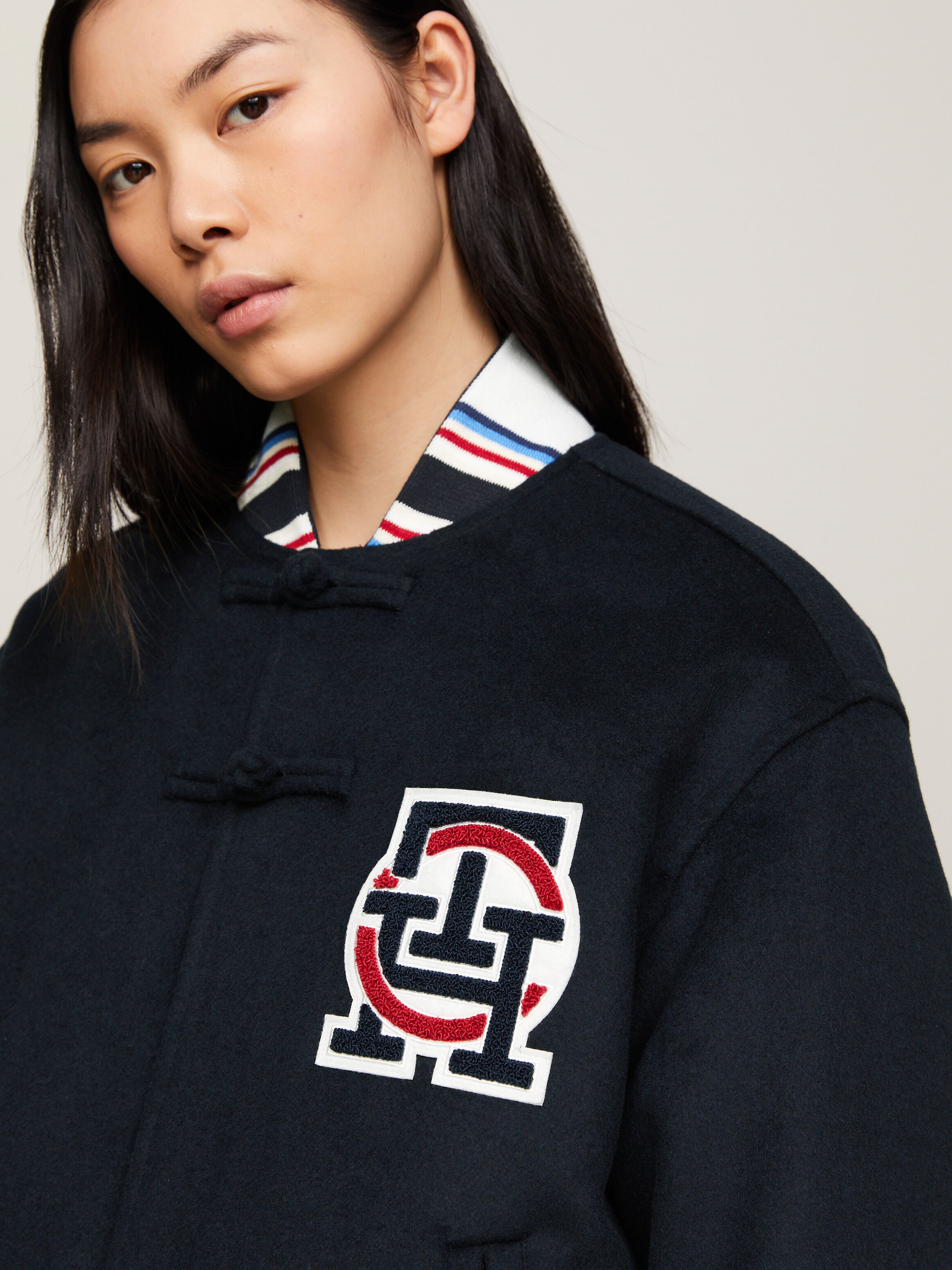 Tommy x CLOT Reversible Bomber Jacket blue Tommy Hilfiger Taiwan