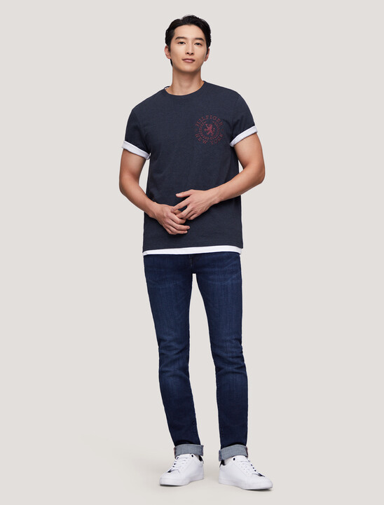 Jersey Crest Logo T-Shirt