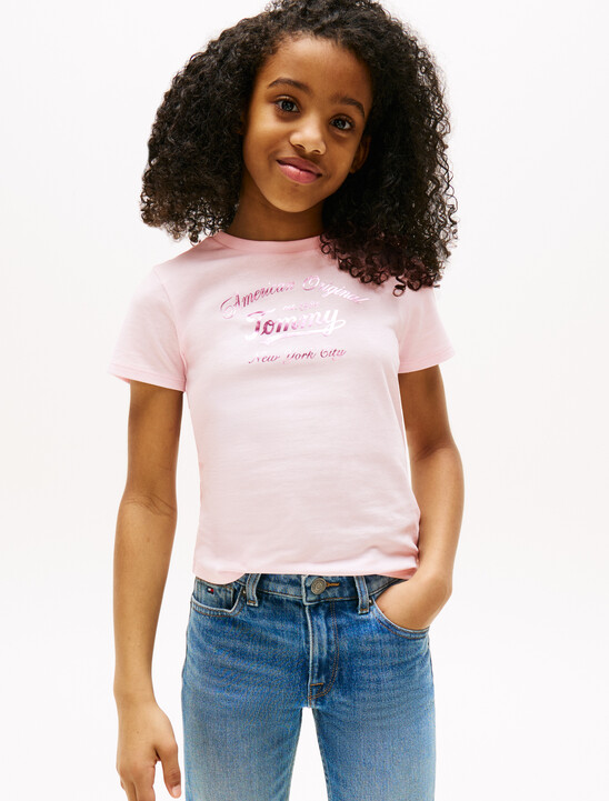 Tommy Script Logo T-Shirt
