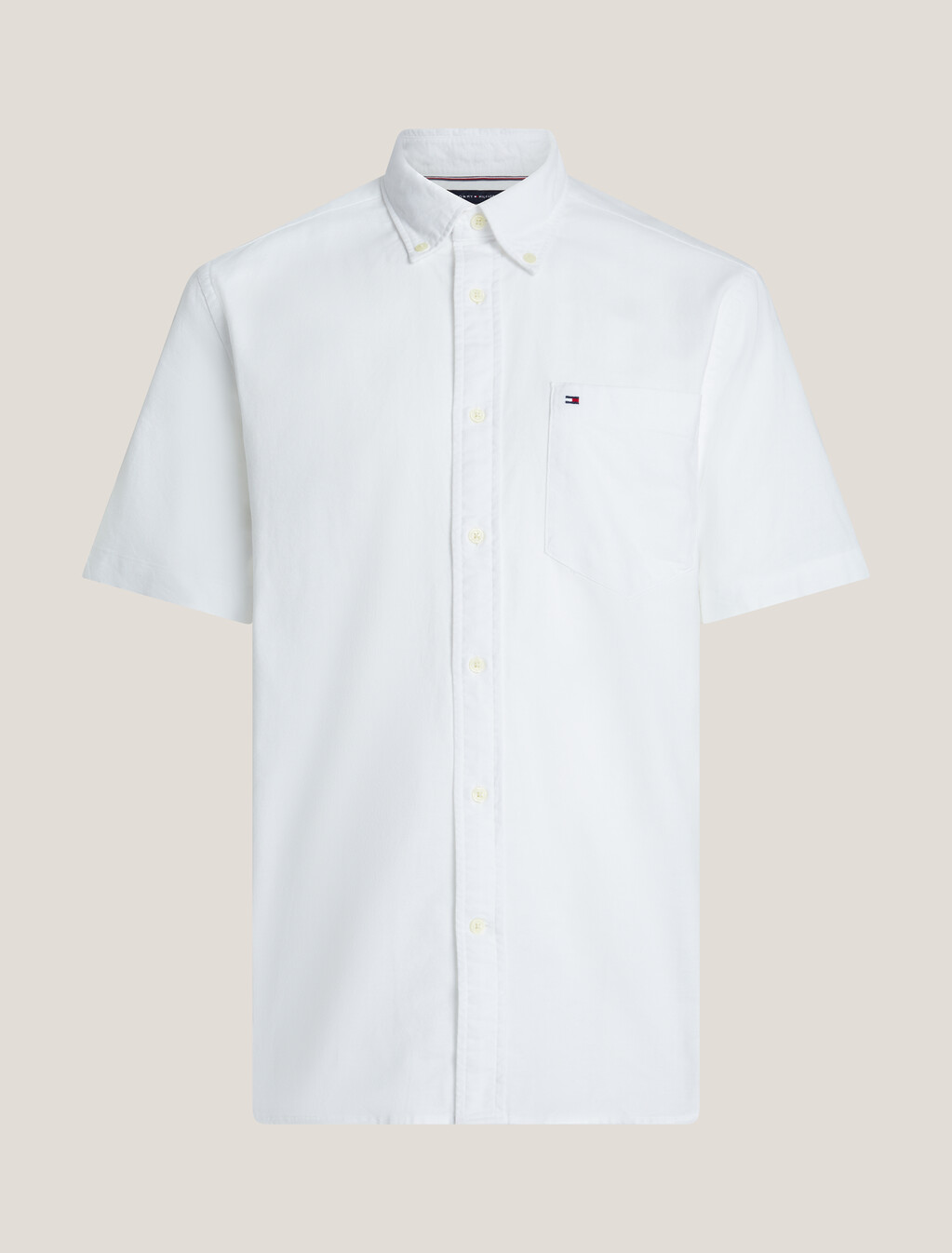 Lightweight Regular Shirt, Optic White, hi-res