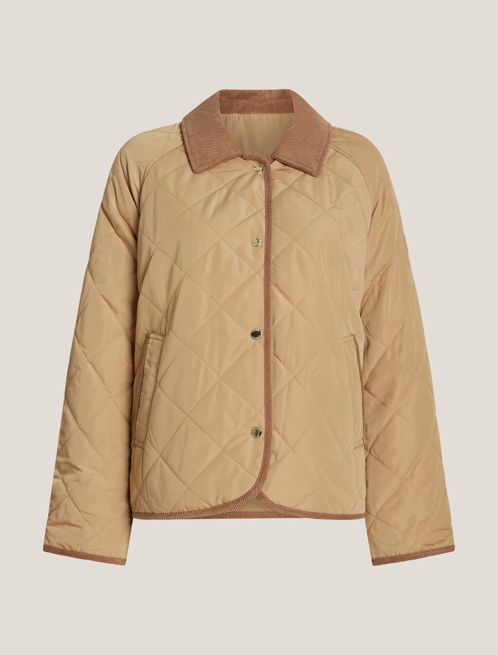 絎縫雙面外套, Classic Khaki, hi-res