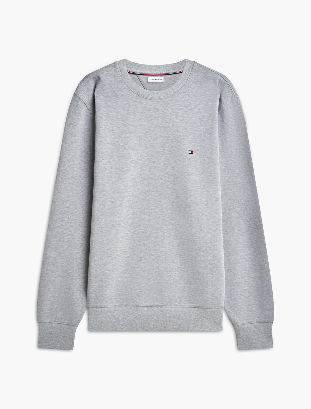 Essential Flag Sweatshirt, Light Grey Heather, hi-res