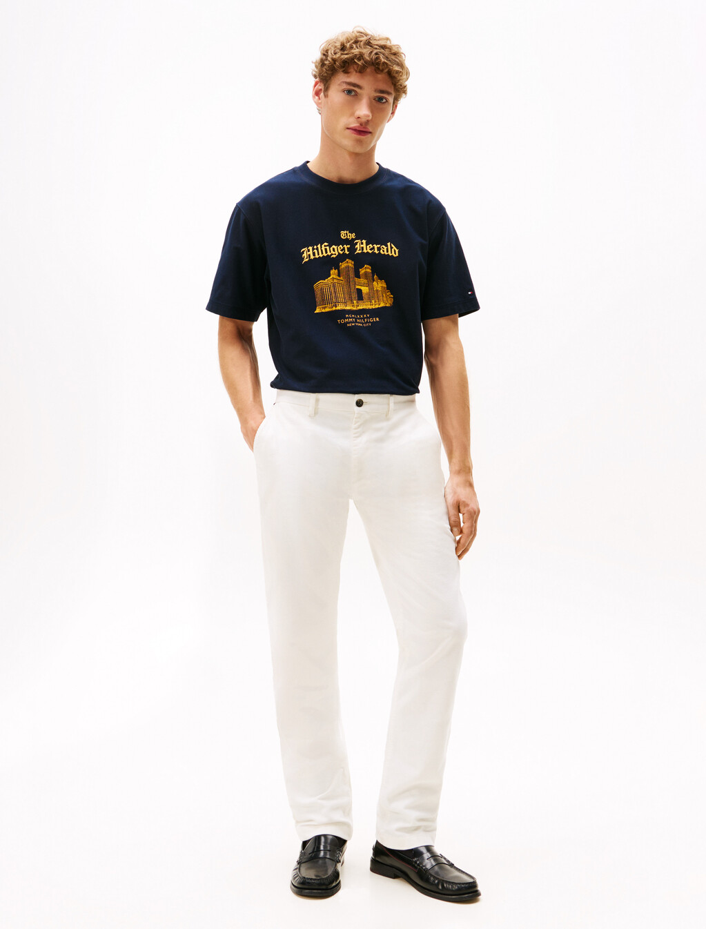 Graphic Relaxed Crew Neck T-Shirt, Desert Sky, hi-res