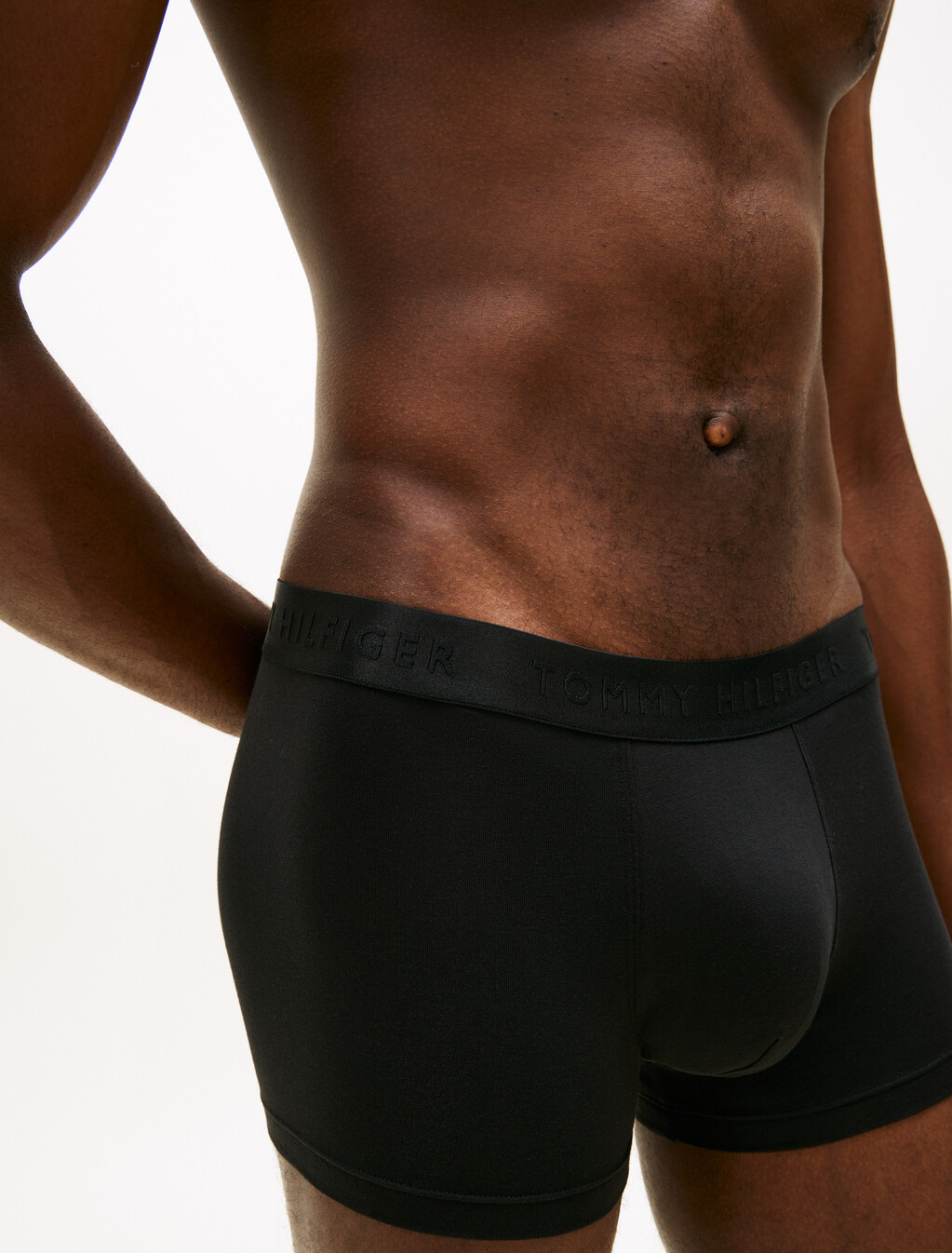 3-Pack Everyday Luxe Tonal Waistband Trunks, Black/Black/Black, hi-res