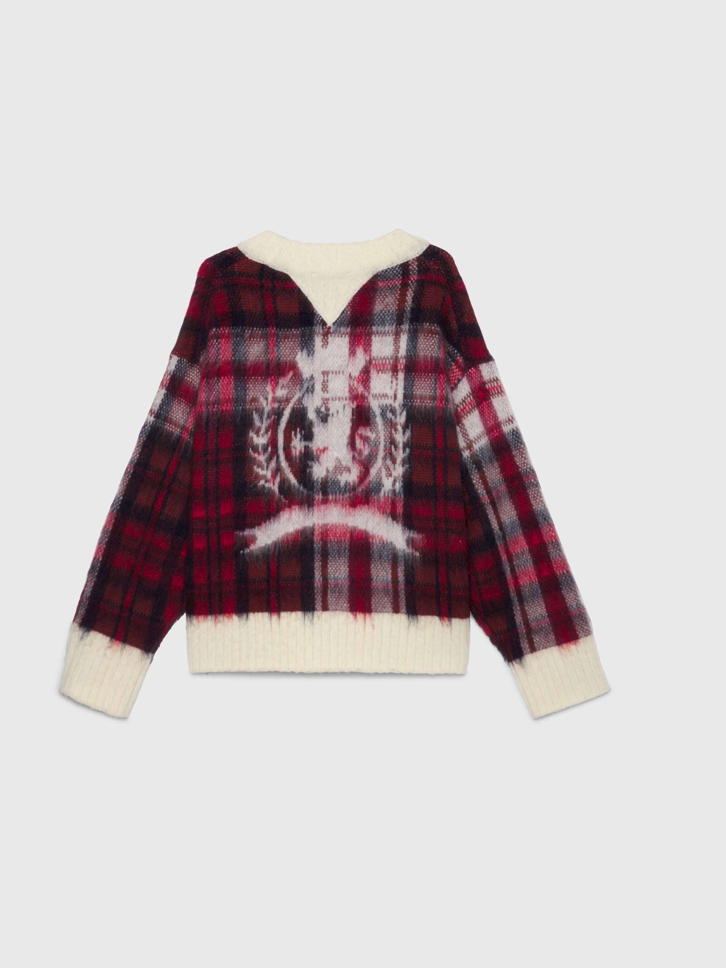 Tommy plaid deals hoodie