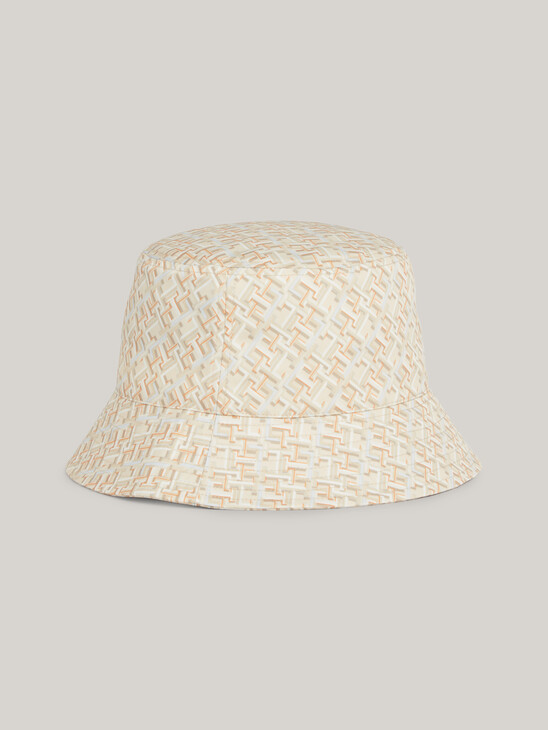 TH Monogram Plaque Bucket Hat