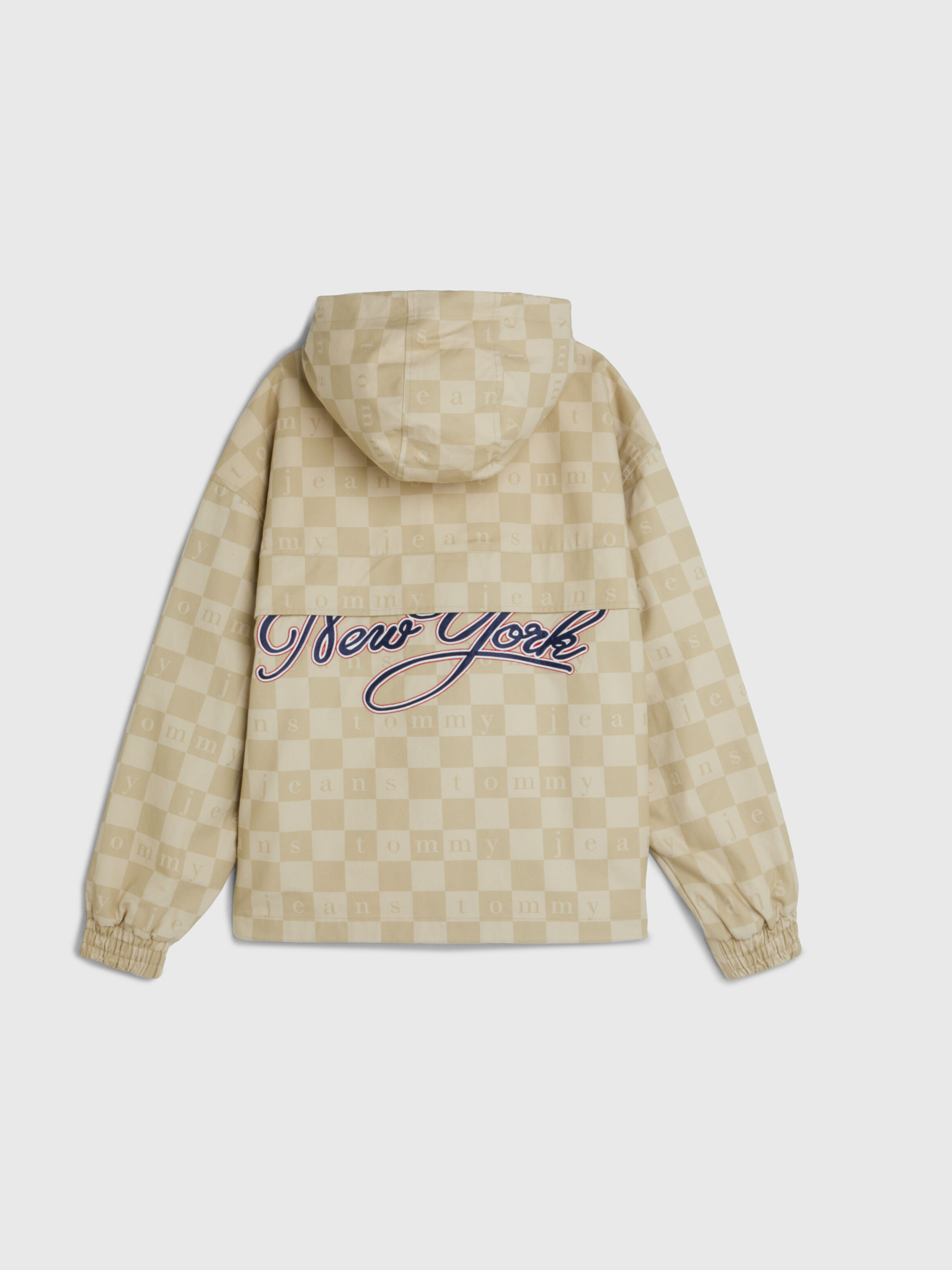 Dual Gender Checkerboard Chicago Windbreaker natural Tommy