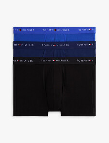 Logo Waistband Trunk 3 Pack, Nob Blu/Prp Nvy/Blk, hi-res