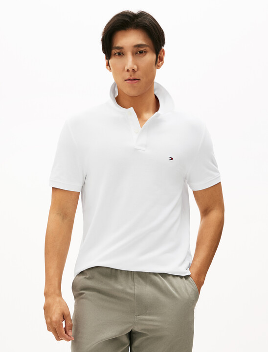 拼色翻領 Polo 衫