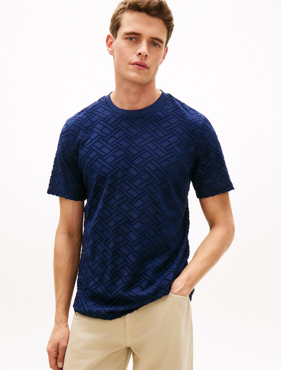 All Over Flag Jacquard T-Shirt