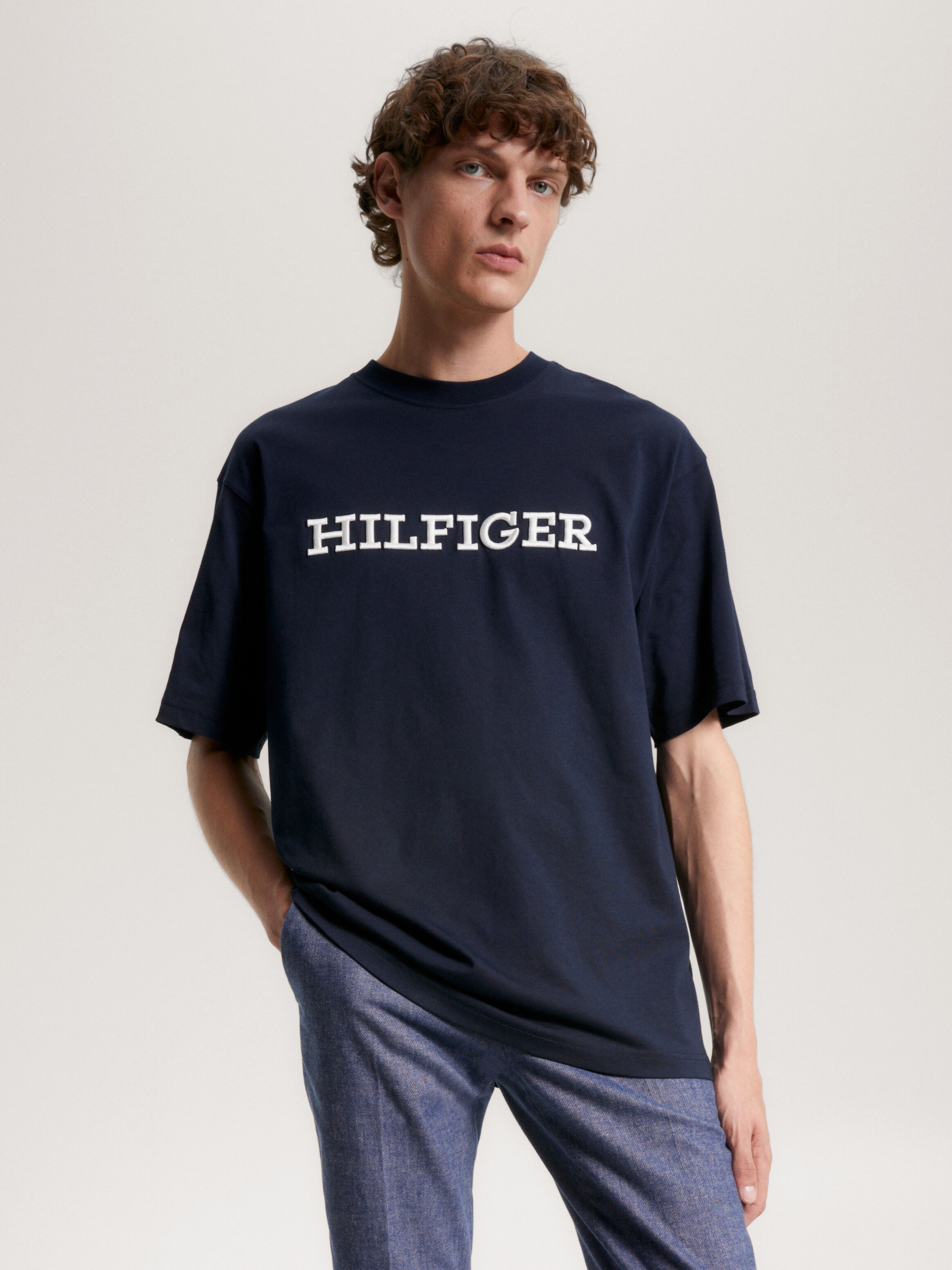 Hilfiger Monotype 經典版型 T 恤 Desert Sky