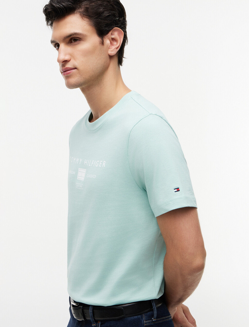 Jersey Logo T-Shirt, Crushed Mint, hi-res