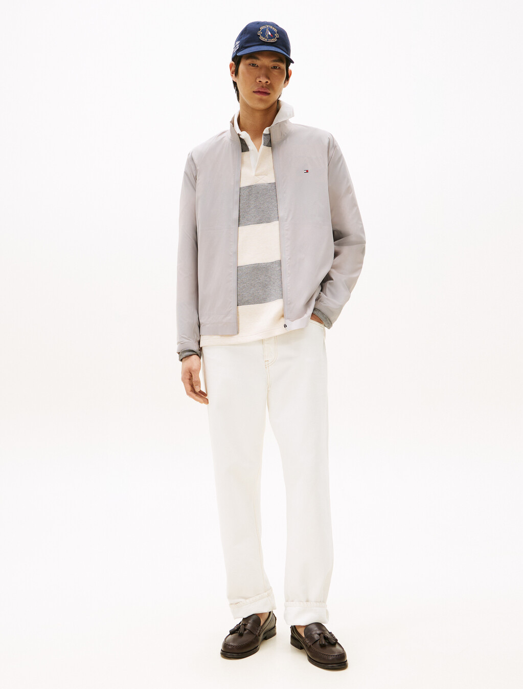 超輕量拉鍊外套, October Grey, hi-res