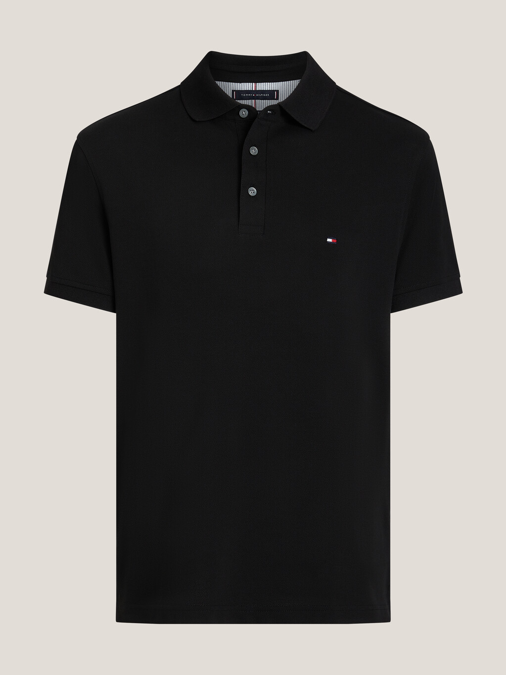 1985 修身 Polo 衫, Black, hi-res