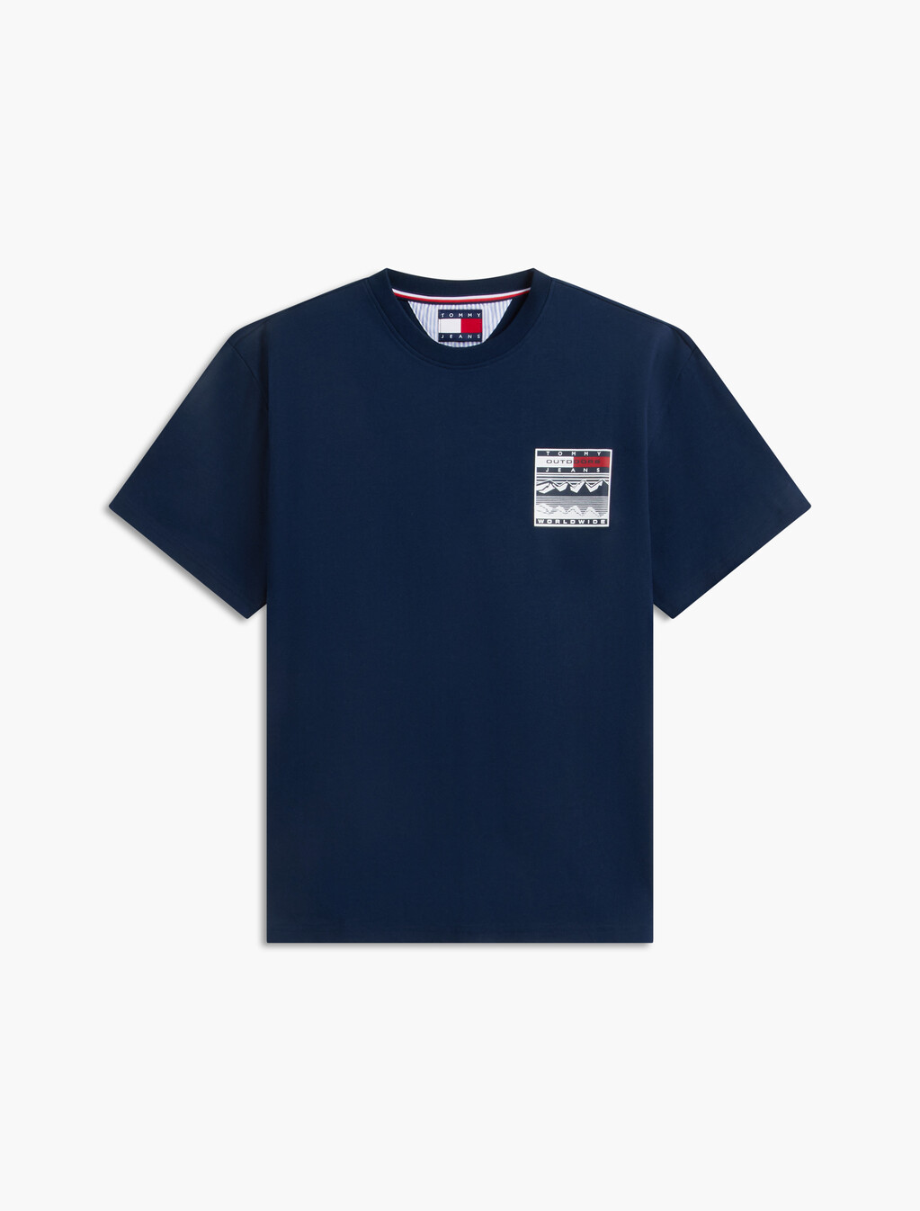 Logo Relaxed Jersey T-Shirt, Dark Blue, hi-res