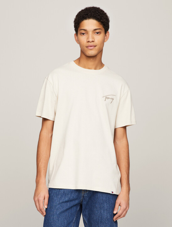 Signature Logo Embroidery T-Shirt