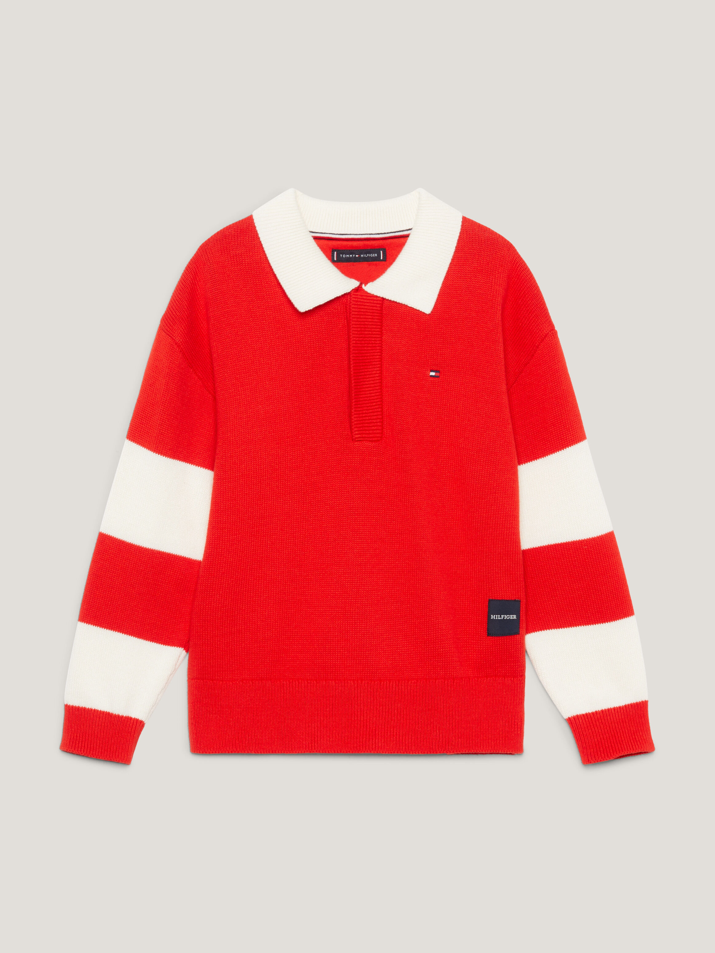 Tommy hilfiger jumper top red