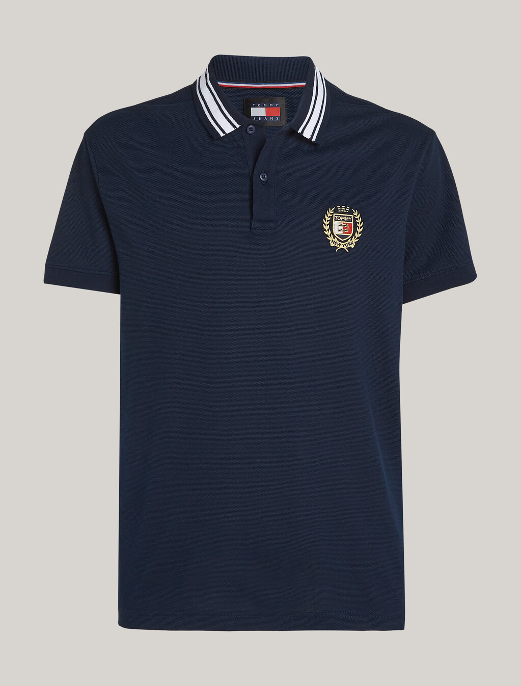 學院風標準版型 Polo 衫, Dark Night Navy, hi-res