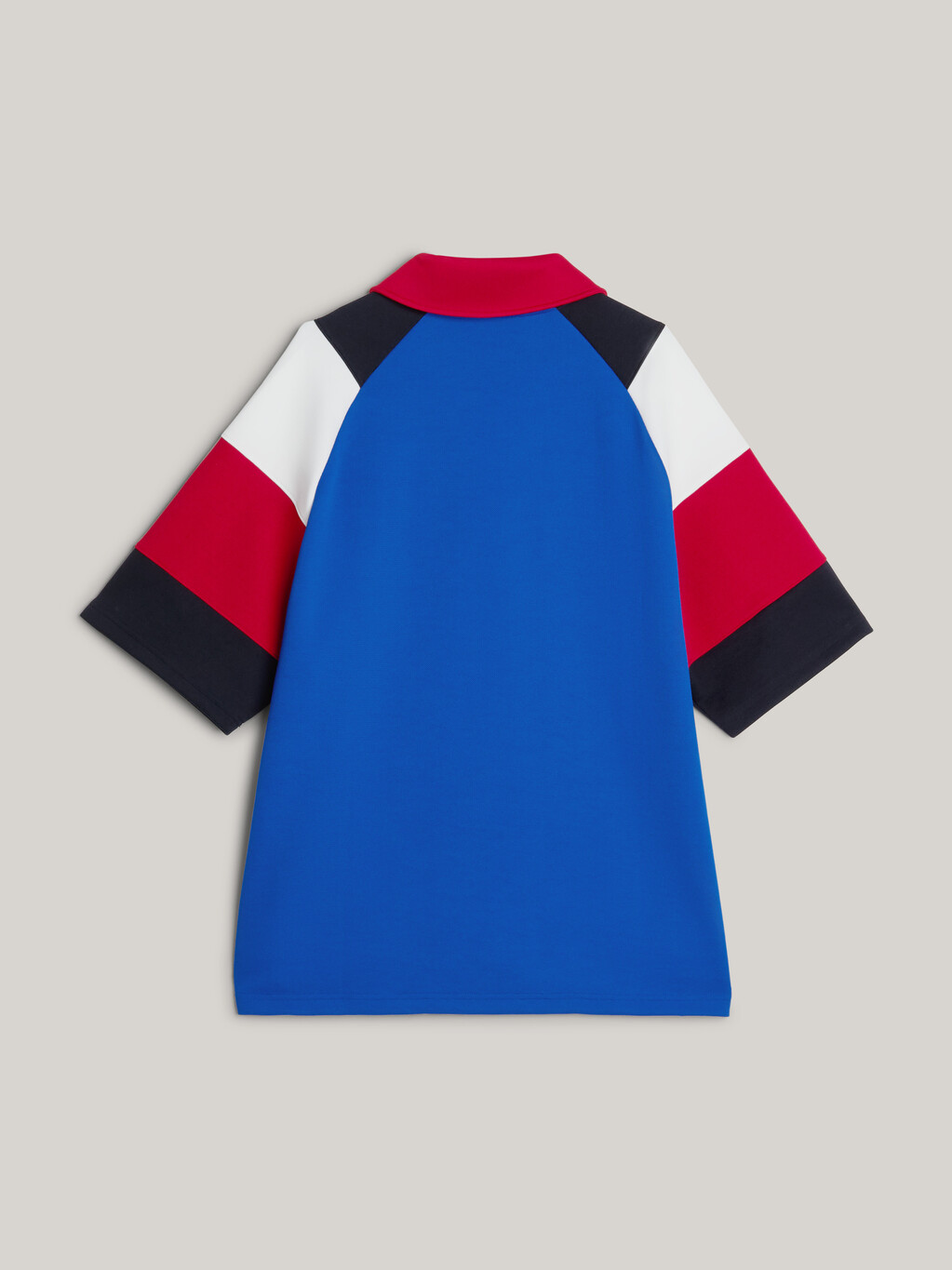 Hilfiger Team 標準版型條紋 Polo 衫, Ultra Blue/Multi, hi-res