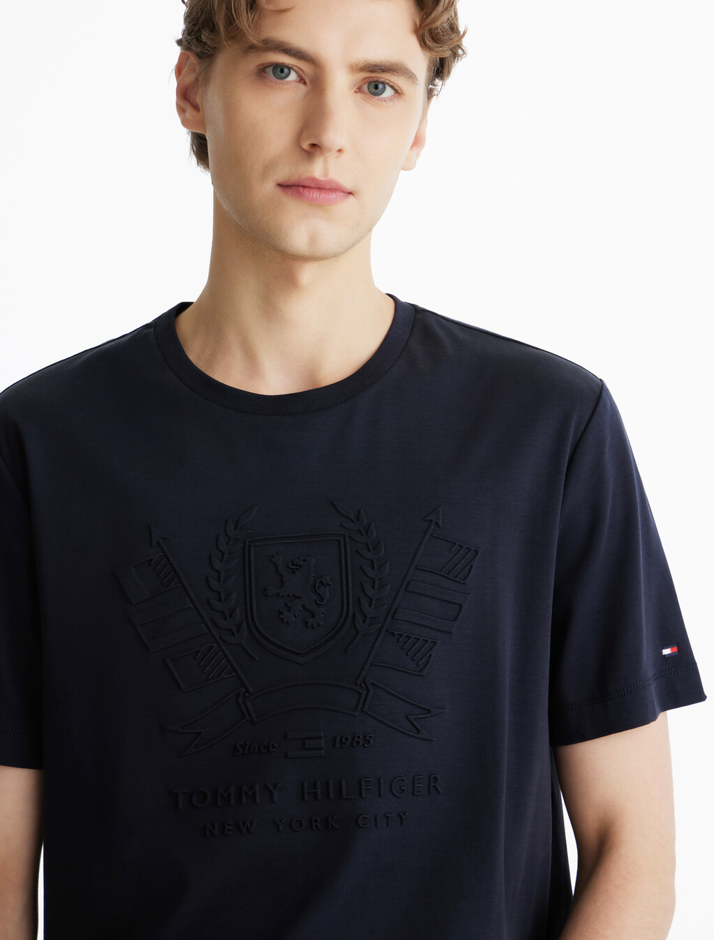 Embossed Icon Graphic T-Shirt, Desert Sky, hi-res