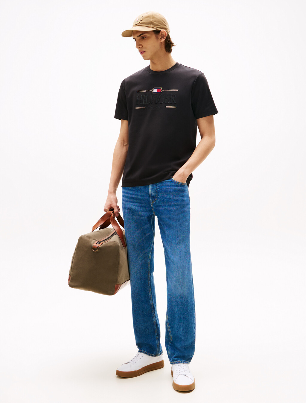 Icon Hilfiger T-Shirt, Black, hi-res