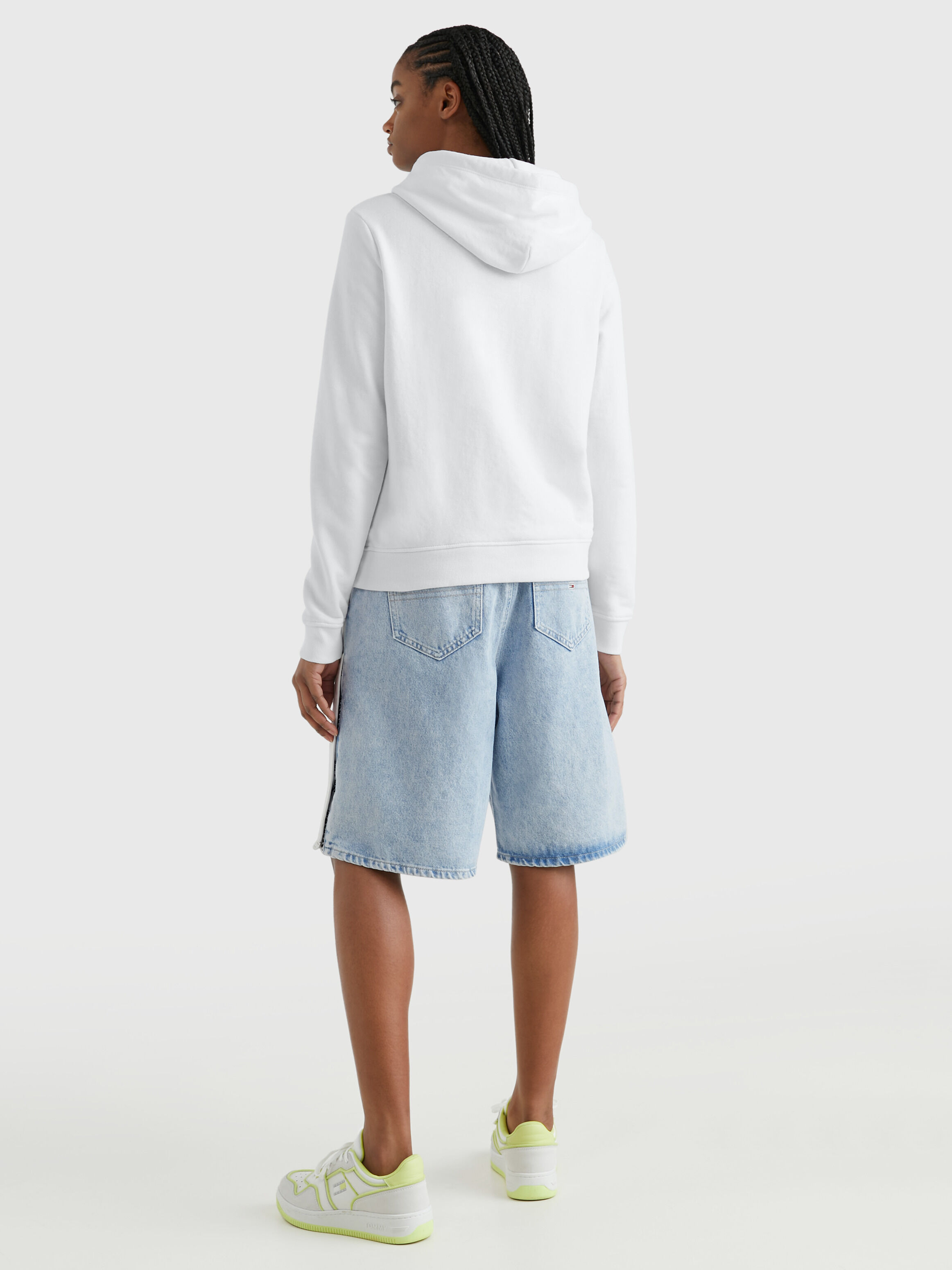 Tommy jeans logo clearance hoodie
