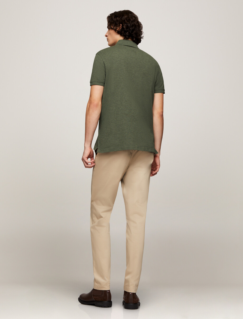 1985 Collection Regular Polo, Utility Olive Heather, hi-res