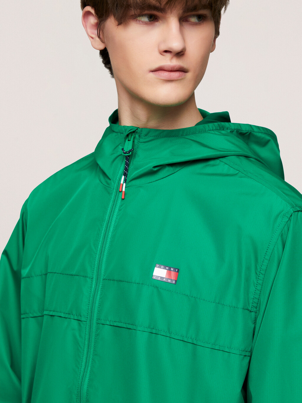 Chicago Zip-Thru Lightweight Windbreaker, Green Malachite, hi-res