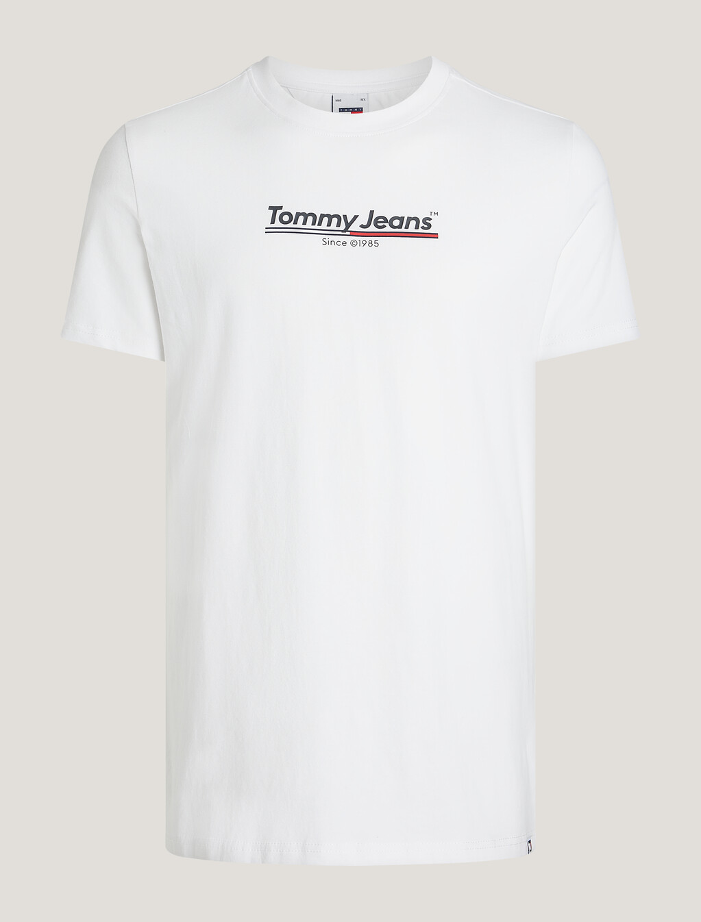 Extra Slim Flag Logo T-Shirt, White, hi-res