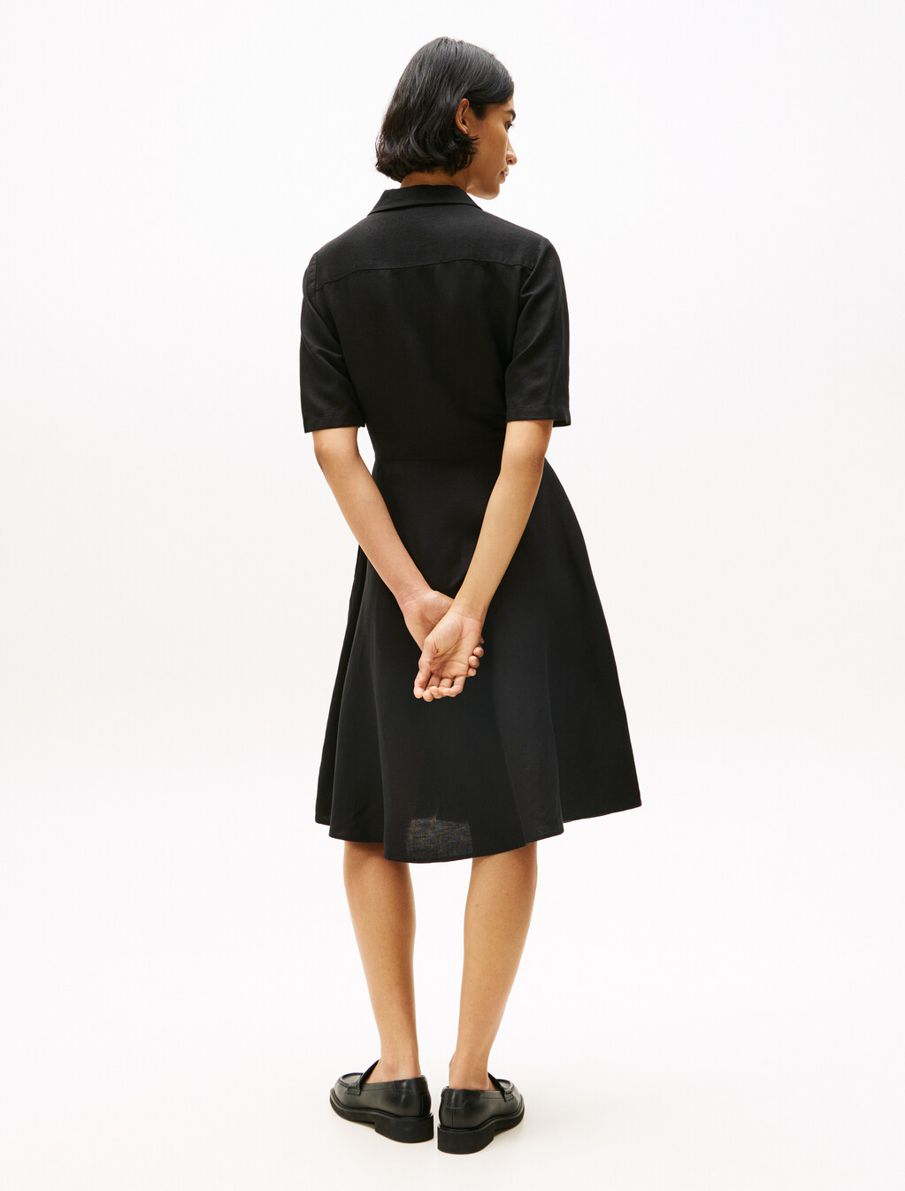 LNN VS KNTTD S/S DRSBlack, Black, hi-res