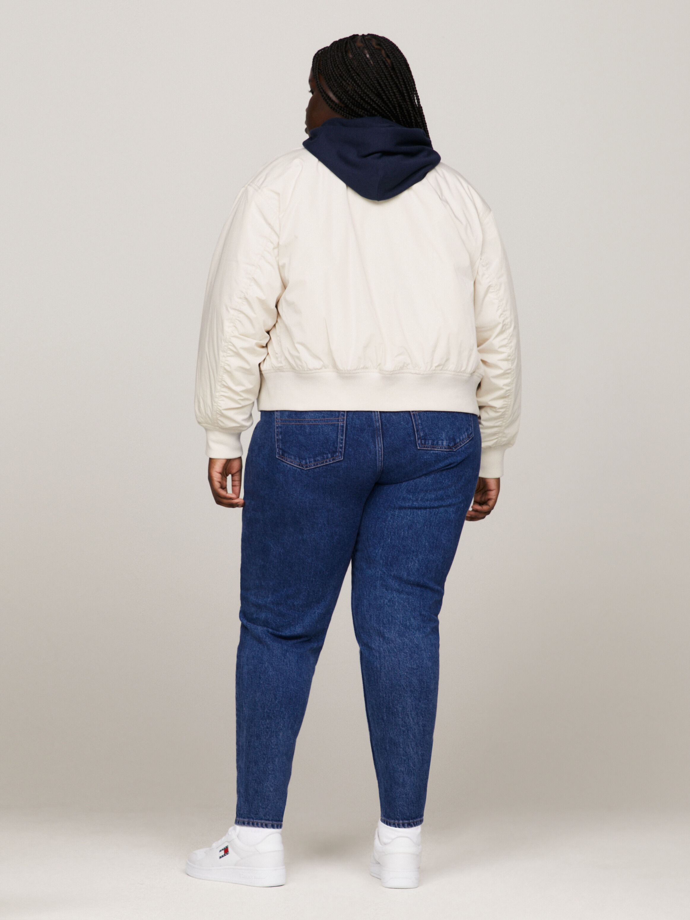 Padded Tonal Logo Bomber Jacket