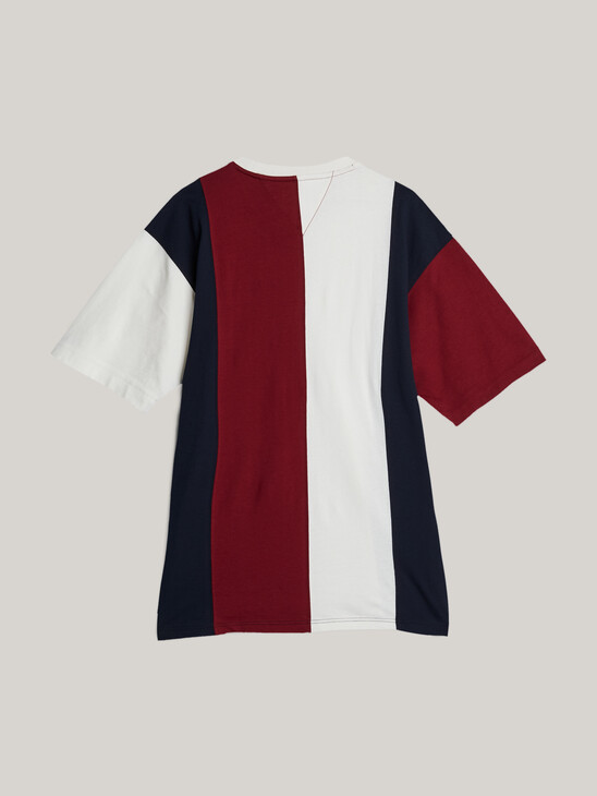 Crest Panelled T-Shirt