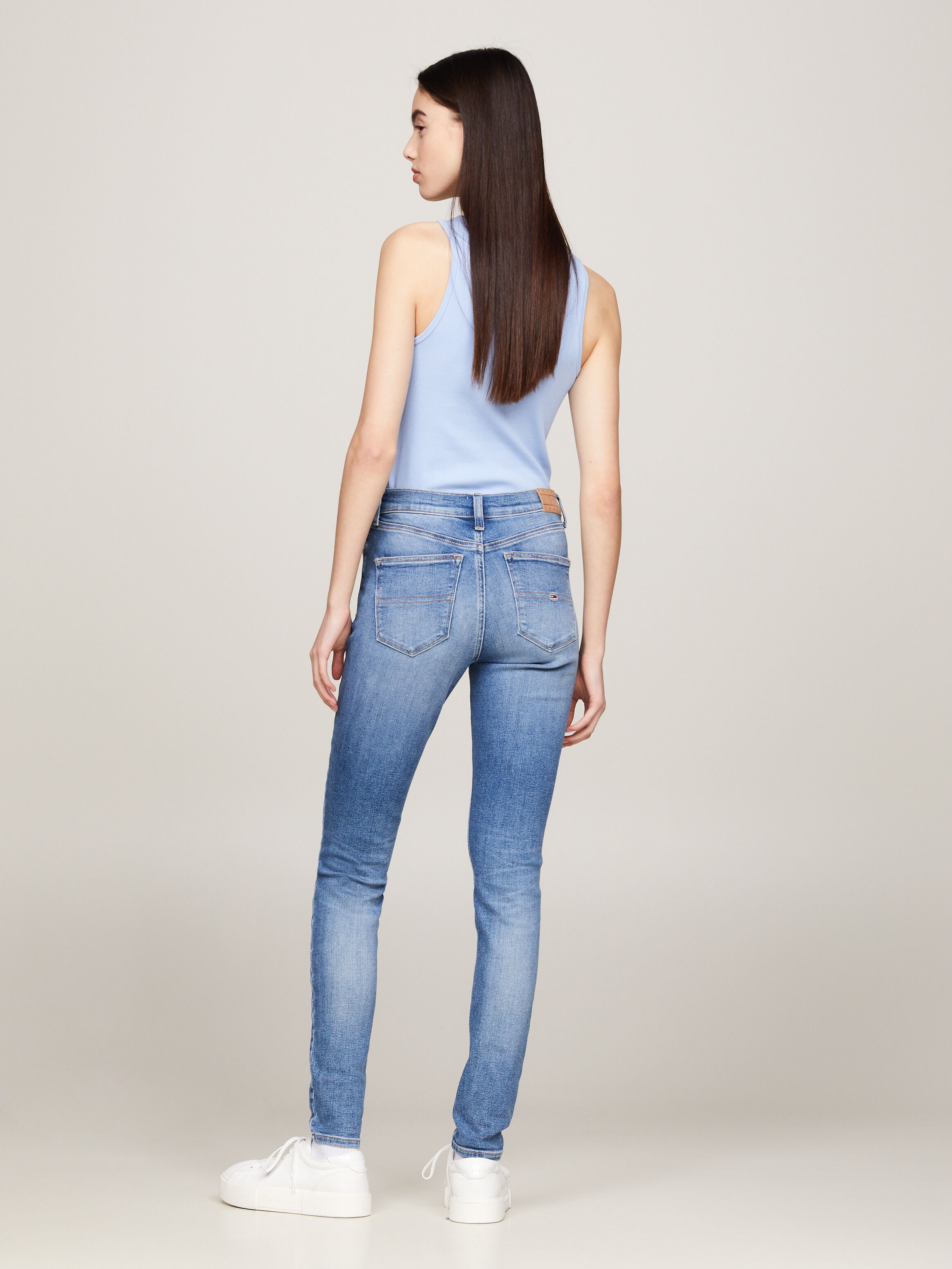 Mid rise best sale skinny tommy hilfiger