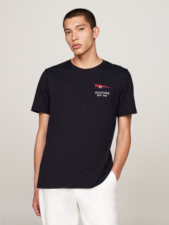 Exclusive Hilfiger Flag Crew Neck T-Shirt