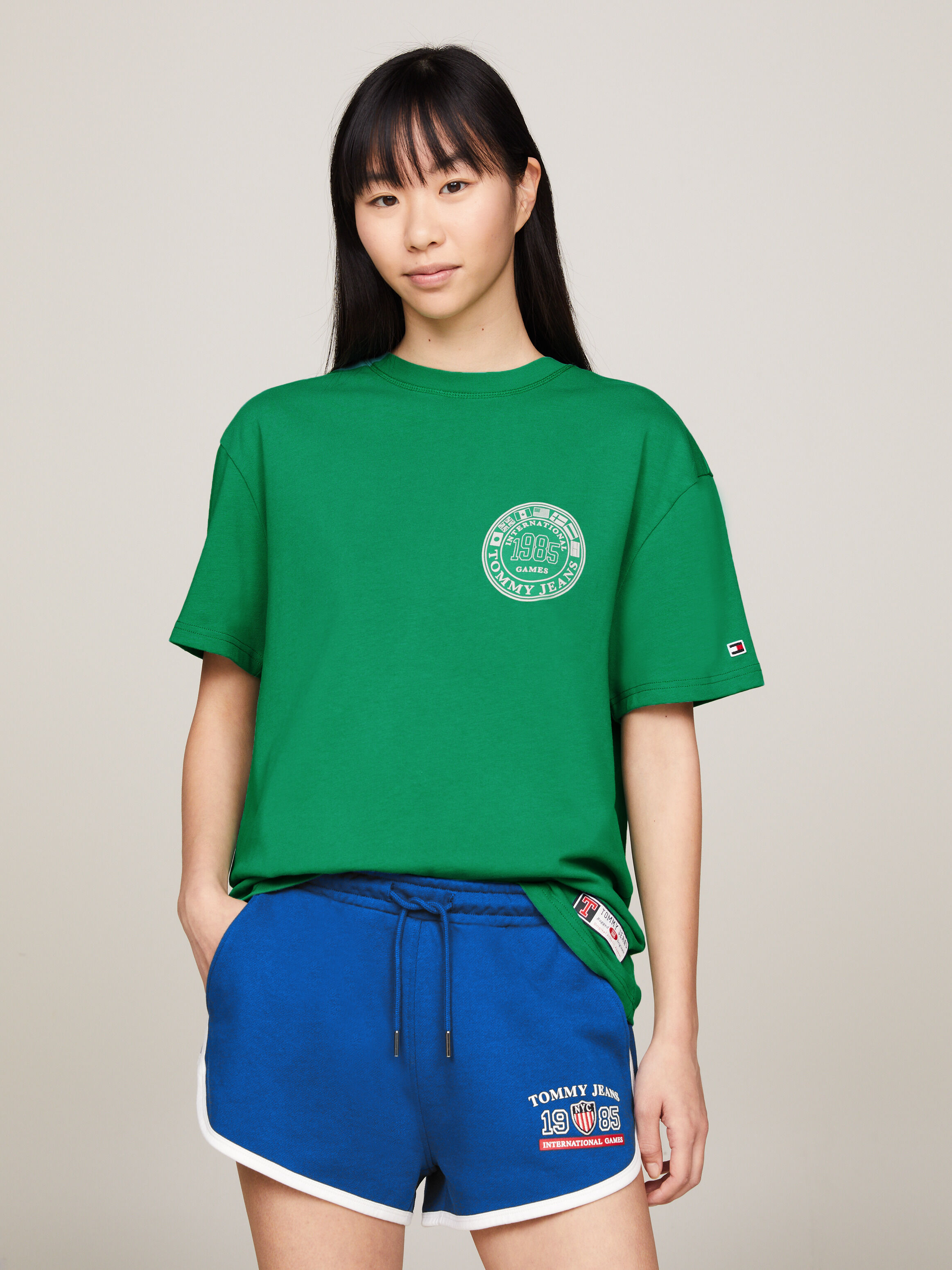 TJ x INTERNATIONAL GAMES 標誌 T 恤 Green Malachite