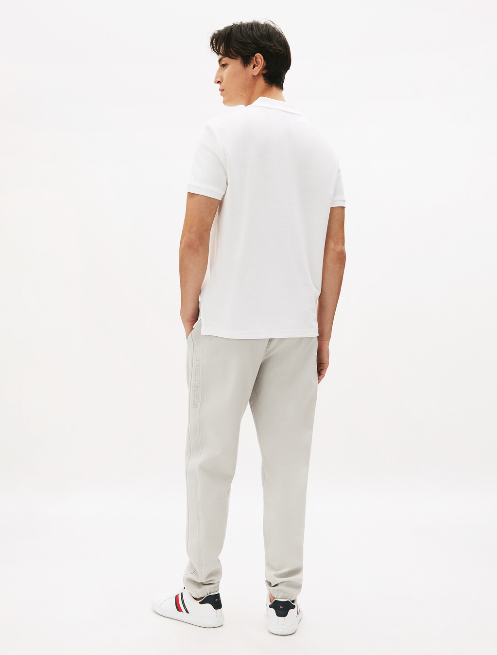 Monogram 標準版型 Polo, White, hi-res