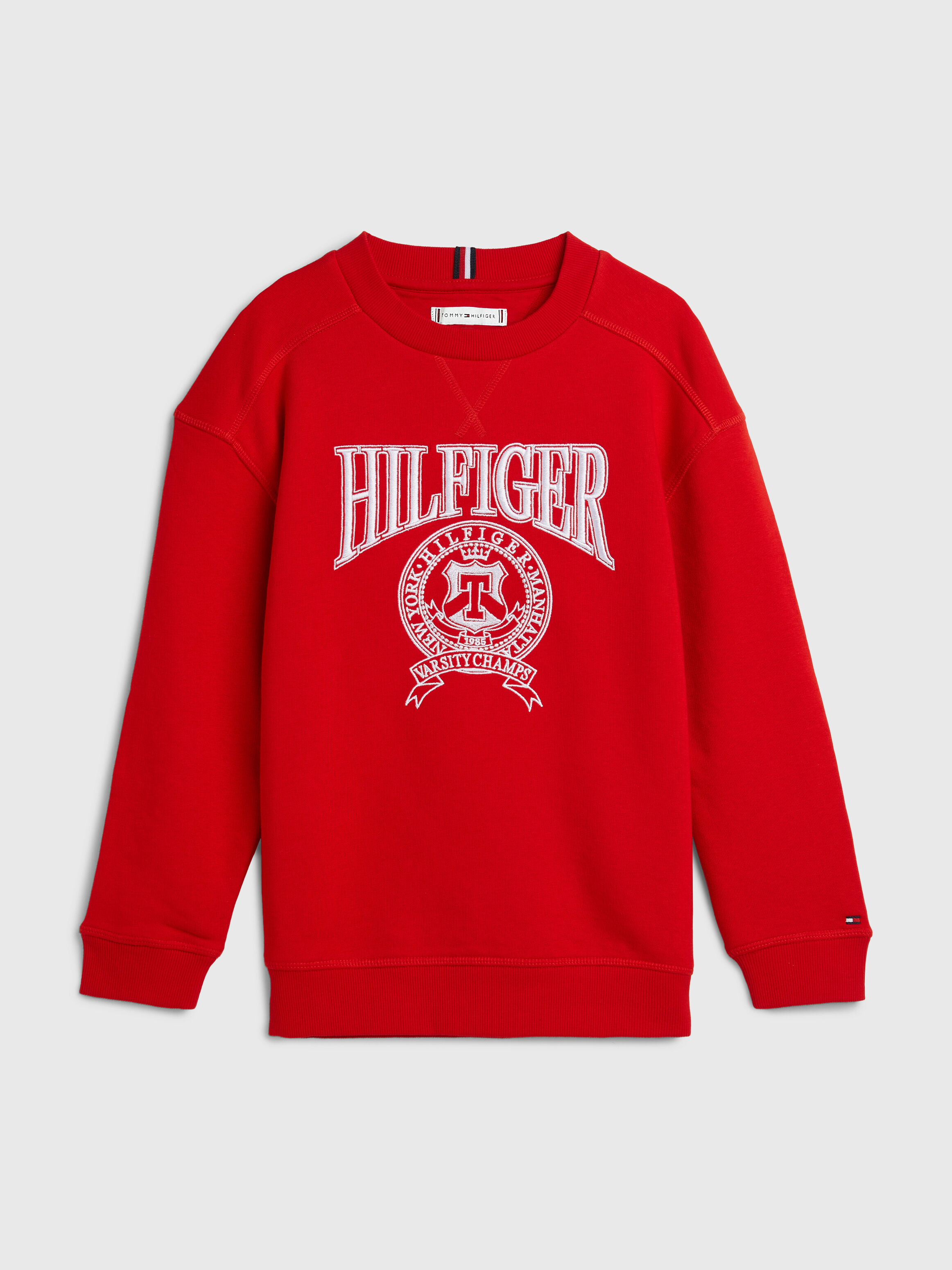 Tommy jeans on sale sweatshirt red