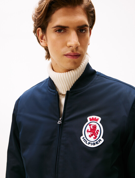 後背標誌防水飛行員外套