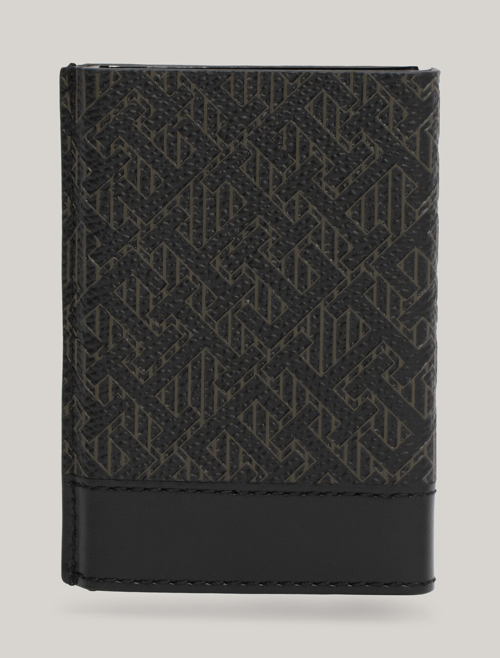 TH Monogram 信用卡夾, Black, hi-res