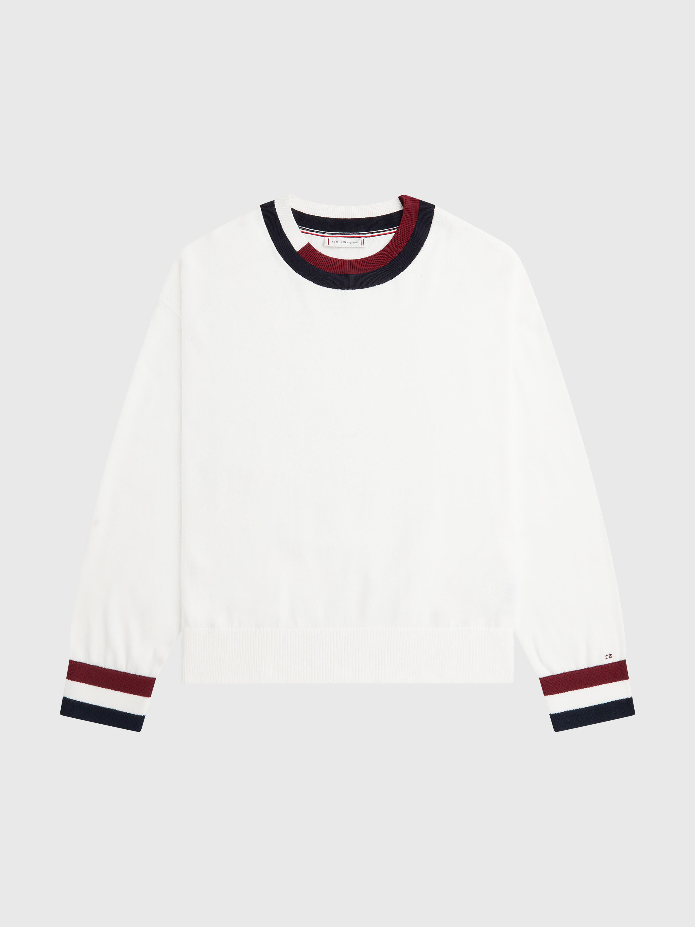 Tommy striped sweater hotsell