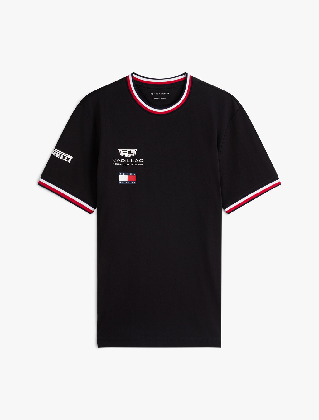 TH x Cadillac Formula 1&reg; Team Replica T-Shirt, Black, hi-res