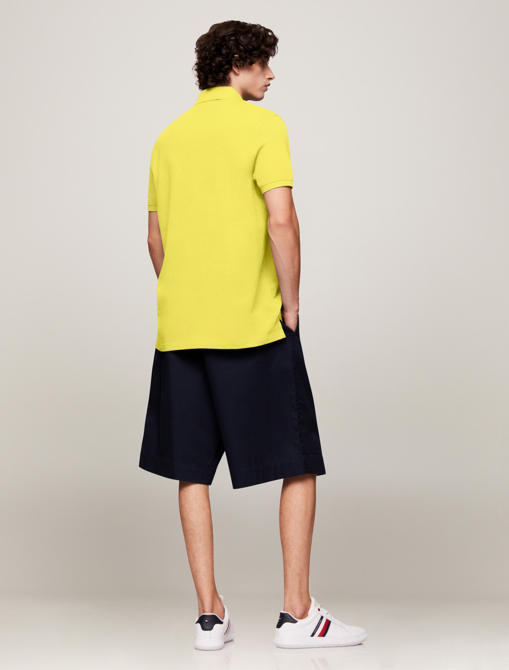 1985 Collection Slim Fit Polo, Vivid Yellow, hi-res