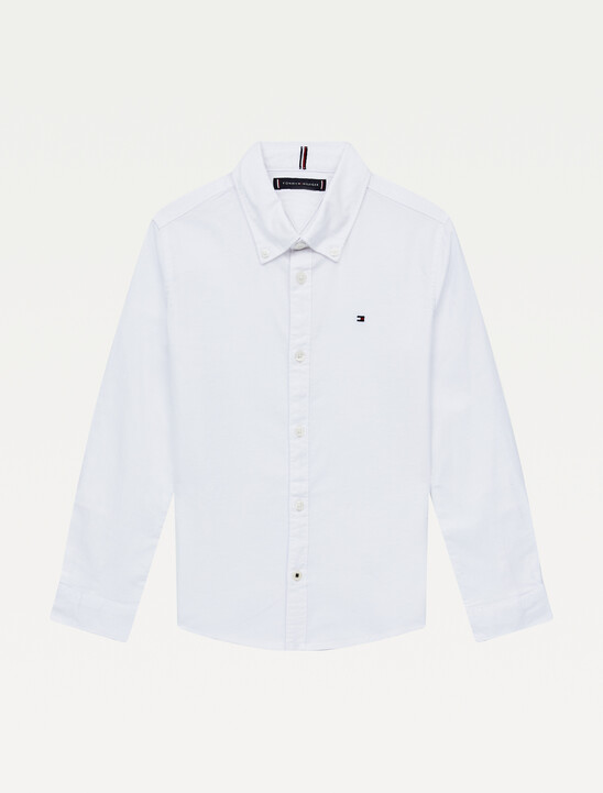 Boys Stretch Oxford Shirt