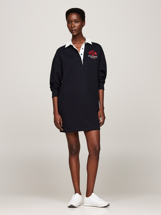 Relaxed Mini Rugby Dress