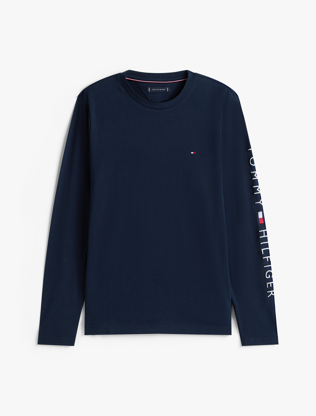 Tommy Logo Long Sleeve T-Shirt, Desert Sky, hi-res