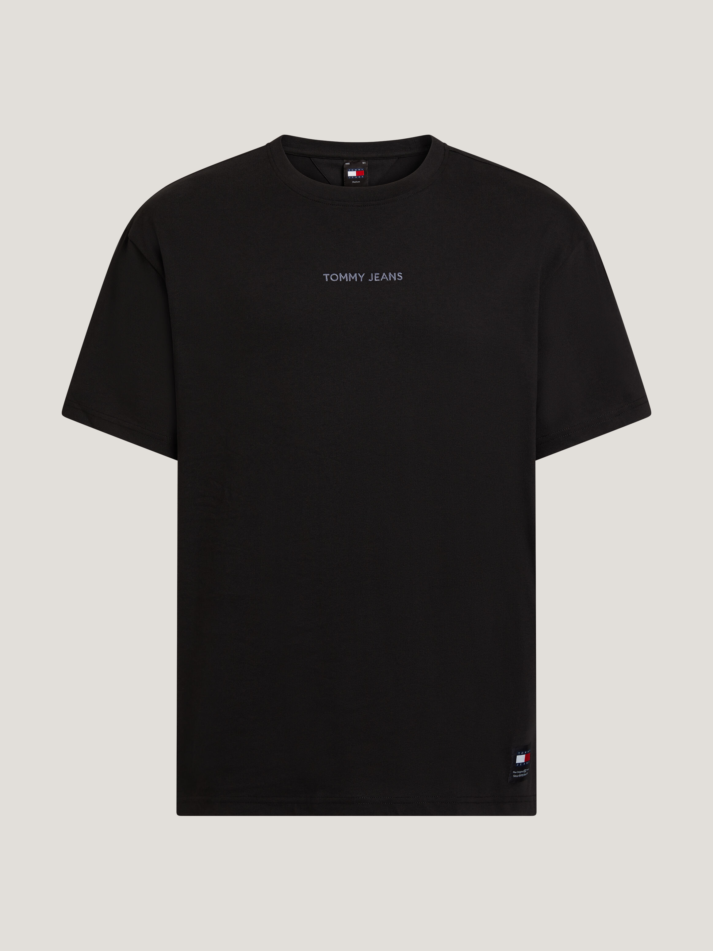 Tommy jeans black 2025 t shirt