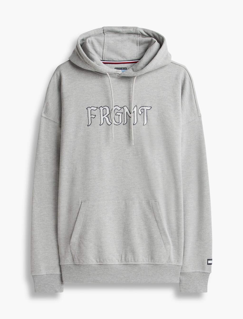 Relaxed Fleece Hoody, Grey Heather, hi-res