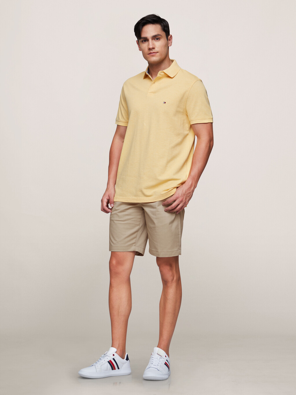 Brooklyn Tech Twill Shorts, Beige, hi-res